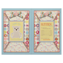 Bear Bear Popcorn Wrapper Flyer Design