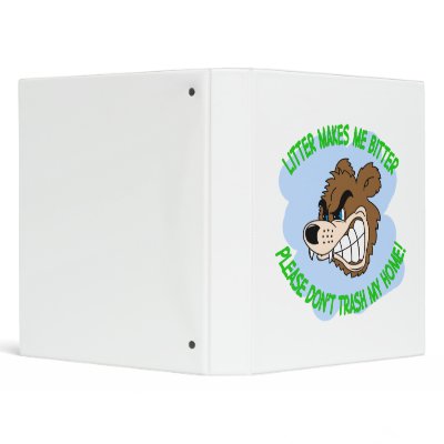 bear 3 ring binders by shopaholicchick