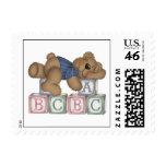 Bear Blocks Postage Stamp