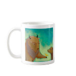 Bear buffalo bird attourney - unique original art mug