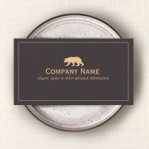 Bear Business Card