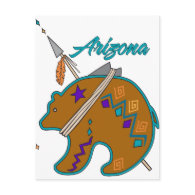 Bear Clan Arrow Postcards