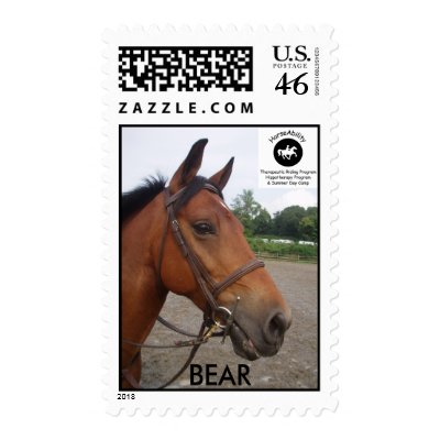 BEAR commemorative stamps by HorseAbility