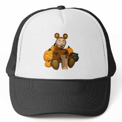 Bear-Costume Mesh Hat by Booforyou
