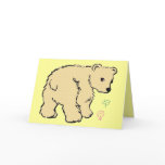Bear Cub Birthday Card