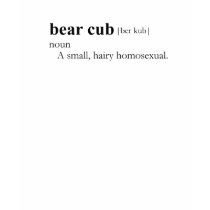 BEAR CUB (definition) t-shirts by gay_pride BEAR CUB (definition) t-shirts