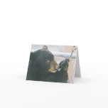 Bear Cub Note Card - Chain