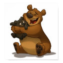 Bear & Cub Poster posters by stlewis75 Bear & Cub Poster posters