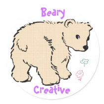 Bear Cub Reward Sticker