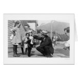 Bear Cub Showoff Alaska 1915 Greeting Card