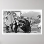 Bear Cub Showoff Alaska 1915 Poster