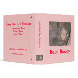 Bear Cub with Grapes Avery Binder