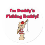 Bear Daddy's Fishing Buddy Sticker