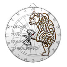Bear Dart Board