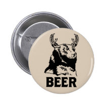 Bear + Deer = Beer buttons