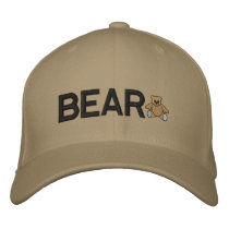Bear Embroidered Hat embroidered hats by embroideryshirts Bear Embroidered Hat embroidered hats