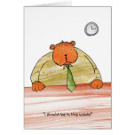 Bear escape card