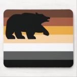 Bear Flag (bear) Mouse Pad