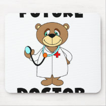 Bear Future Doctor mousepads