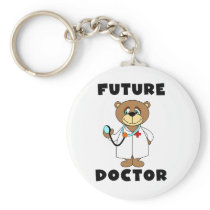 Bear Future Doctor Tshirts and Gifts Keychains