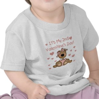 Bear Girl 2nd Valentine's Day shirt
