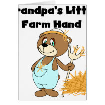 Bear Grandpas Farm Hand  cards