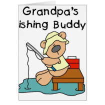 Bear Grandpas Fishing Buddy cards