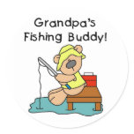 Bear Grandpas Fishing Buddy stickers