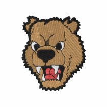 Bear Head embroidered shirts by ZazzleEmbroidery Bear Head embroidered shirts
