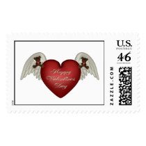 bear heart2 stamp