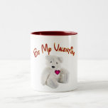 Bear heart Valentine Coffee Mug