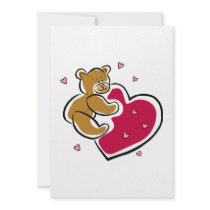 Bear Hug Personalized Announcements