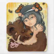 Bear Hug mousepads by valarie79 Bear Hug mousepads
