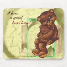 Bear Hug Mousepad