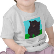 Bear Hug. Two bears hugging out in nature Tshirts
