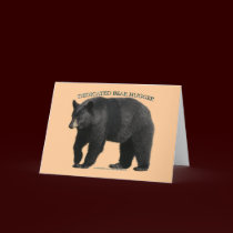 BEAR HUGGER Cards by RavenSpiritPrints BEAR HUGGER Cards