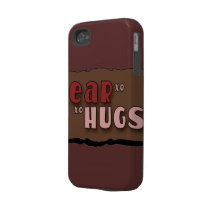 Bear Hugs Tough Iphone 4 Cover