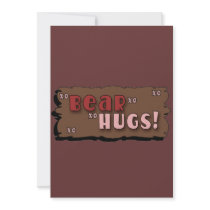 Bear Hugs Invitations