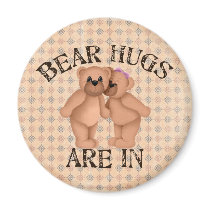 Bear Hugs Refrigerator Magnet