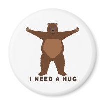 Bear Hugs Fridge Magnets