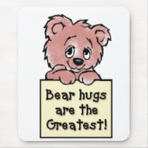 Bear Hugs Mouse Pads
