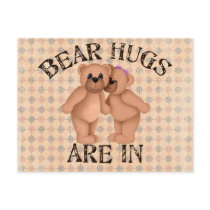 Bear Hugs Post Cards