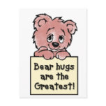 Bear Hugs Post Cards