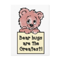 Bear Hugs Post Cards