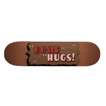Bear Hugs Skate Board
