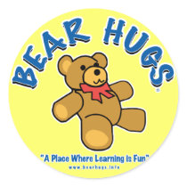 Bear Hugs Stickers