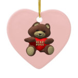Bear Hugs Valentines Day Gifts Christmas Tree Ornament