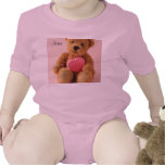 bear i luv u infant creeper