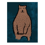 Bear Identity Postcard postcards