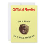 Bear in a Bull Market Personalized Invitations